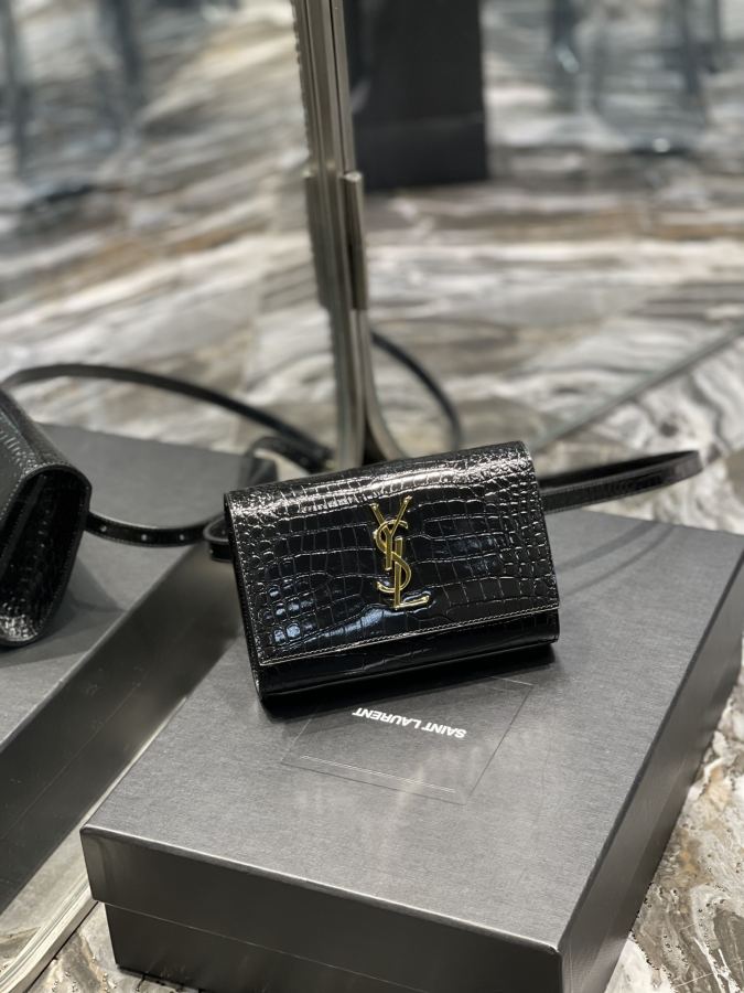 1:1 Replica YSL bag 𝙆𝙖𝙩𝙚_crocodile pattern waist bag — AAA Quality Replica — photo 2