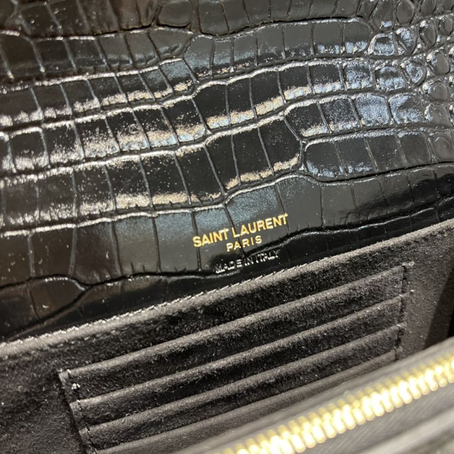 1:1 Replica YSL bag 𝙆𝙖𝙩𝙚_crocodile pattern waist bag — AAA Quality Replica — photo 8