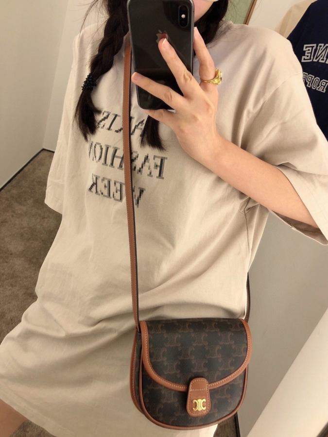 1:1 Replica Celine bag Arc de Triomphe saddle bag — Premium Replica — photo 7