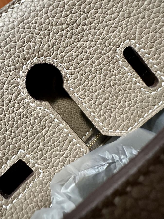 1:1 Replica Hermes bag BIRKIN25 Togo — AAA Quality Replica — photo 9
