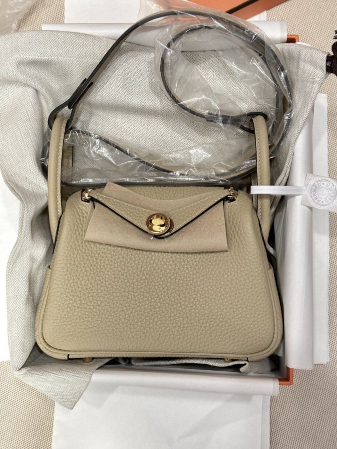 1:1 Replica Hermes bag Lindy mini TC — Premium Replica — photo 2