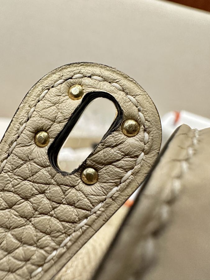 1:1 Replica Hermes bag Lindy mini TC — Premium Replica — photo 7