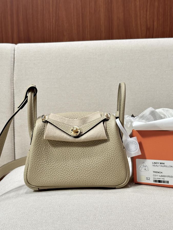 1:1 Replica Hermes bag Lindy mini TC — Premium Replica — photo 3
