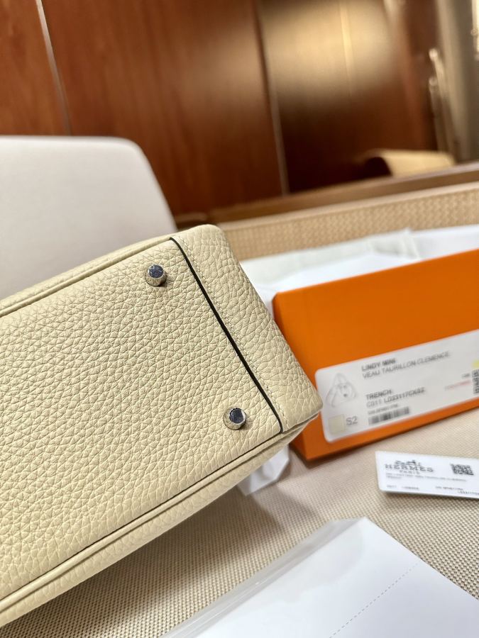 1:1 Replica Hermes bag Lindy mini TC — Premium Replica — photo 7