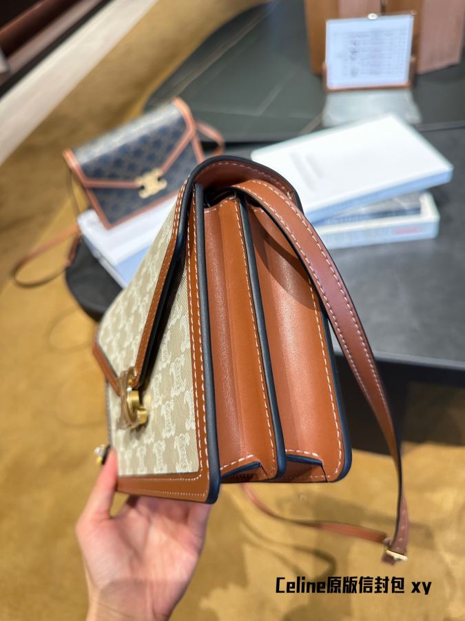 1:1 Replica Celine bag New | + CELIN E ENVELOPPE TRIOMPHE — Premium Replica — photo 4