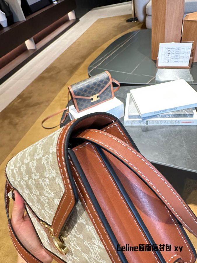 1:1 Replica Celine bag New | + CELIN E ENVELOPPE TRIOMPHE — Premium Replica — photo 9