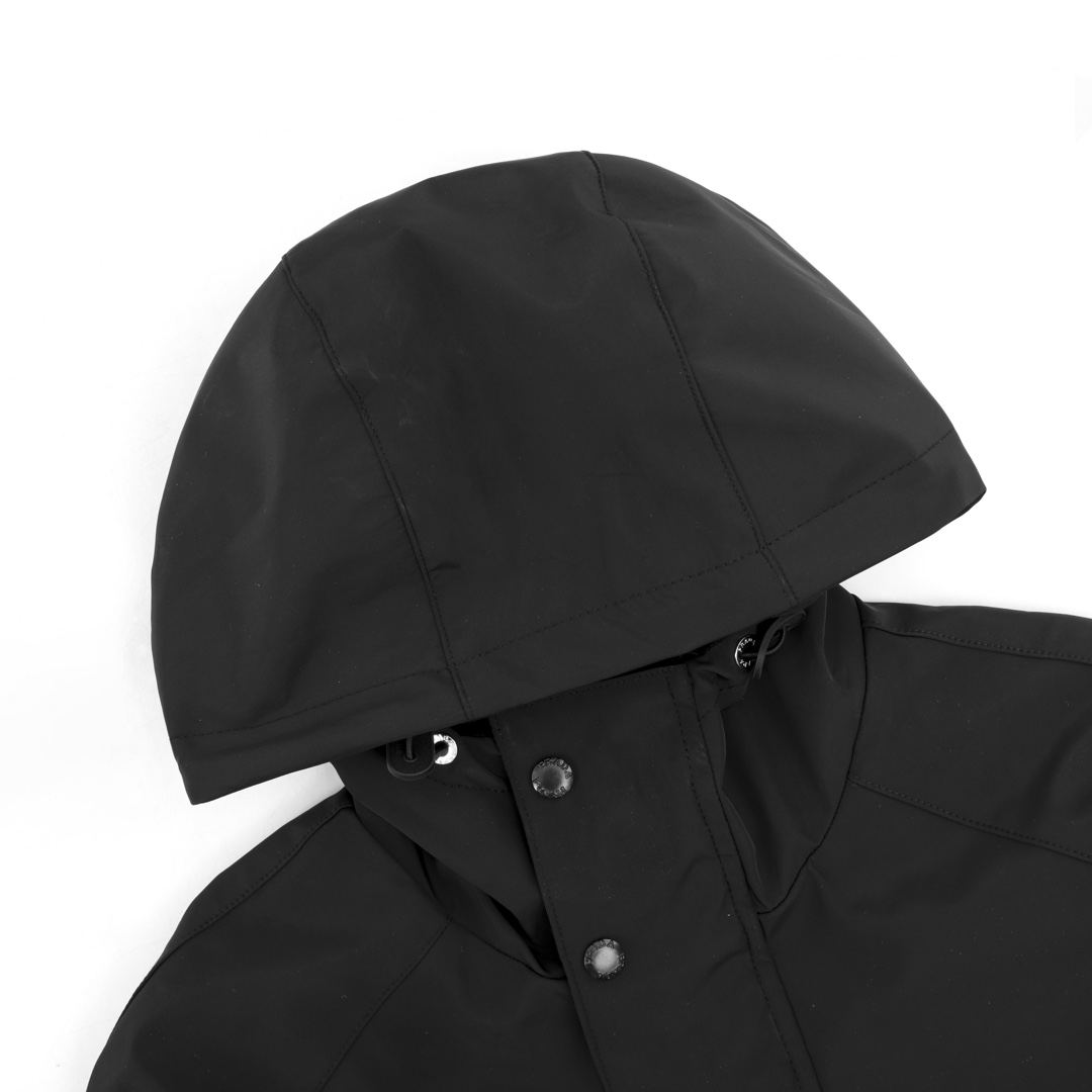 1:1 Replica Prada men Prada triangle logo multi-pocket hooded jacket — 1:1 Replica — photo 3