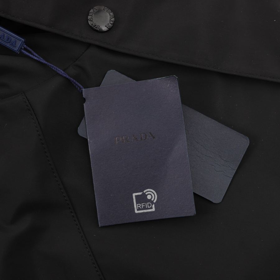 1:1 Replica Prada men Prada triangle logo multi-pocket hooded jacket — 1:1 Replica — photo 8