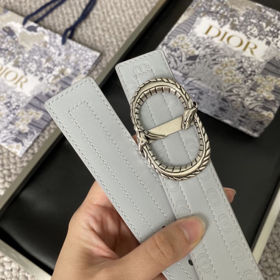 1:1 Replica Dior belt DIOR New 3.5 CM. CD. — Premium Replica — photo 4