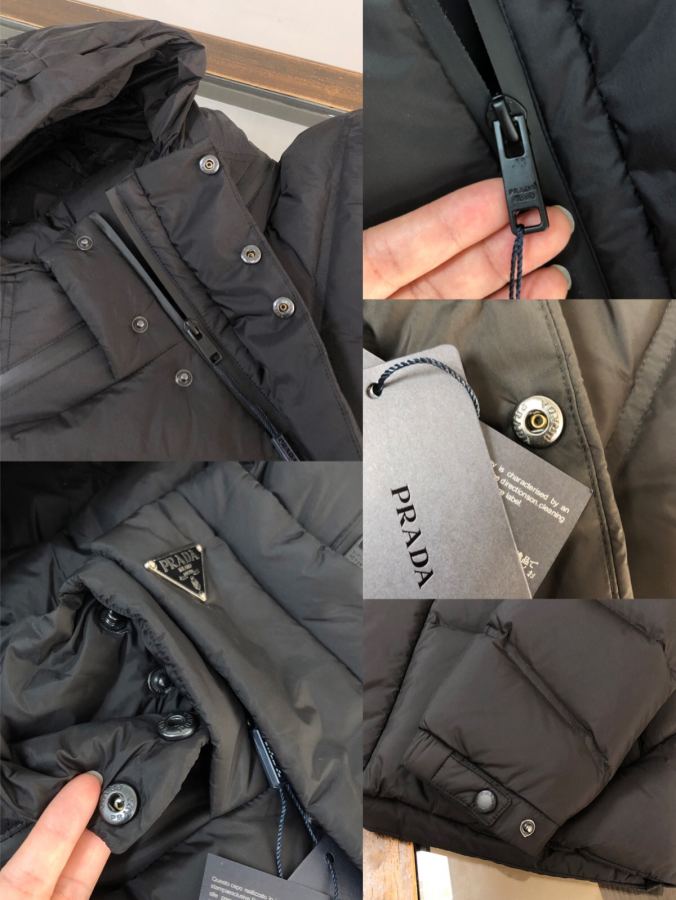 1:1 Replica Prada down jacket PRA*DA PRADA 2024 90 — Premium Replica — photo 6