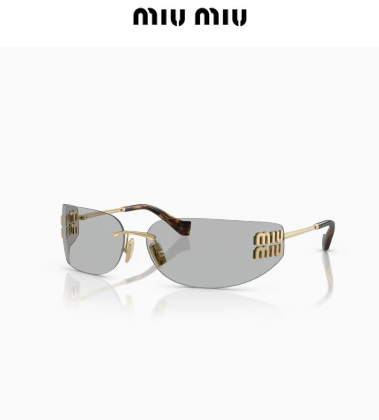 1:1 Replica Miumiu glasses MIUMIU small version is here — 1:1 Replica — photo 4