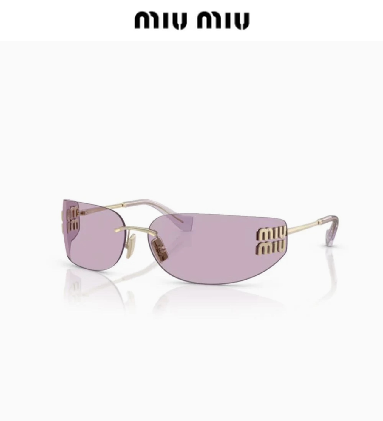 1:1 Replica Miumiu glasses MIUMIU small version is here — 1:1 Replica — photo 3