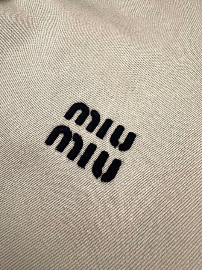1:1 Replica MIUMIU men Miu embroidered buttoned jacket — AAA Quality Replica — photo 4