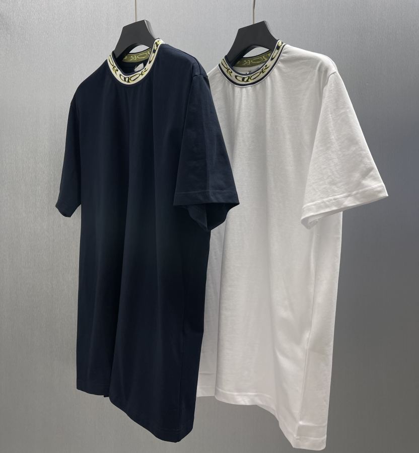 1:1 Replica Dior men CD short sleeves with threaded neckline — AAA Quality Replica — photo 9