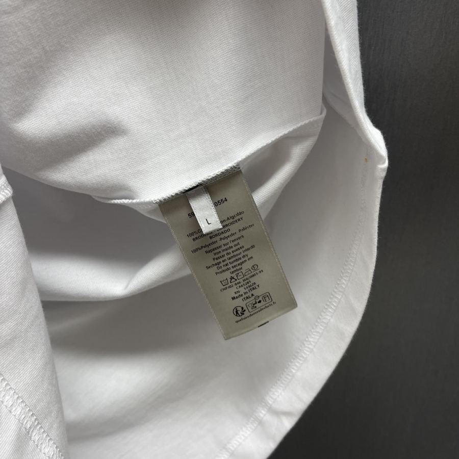1:1 Replica Dior men CD short sleeves with threaded neckline — AAA Quality Replica — photo 8