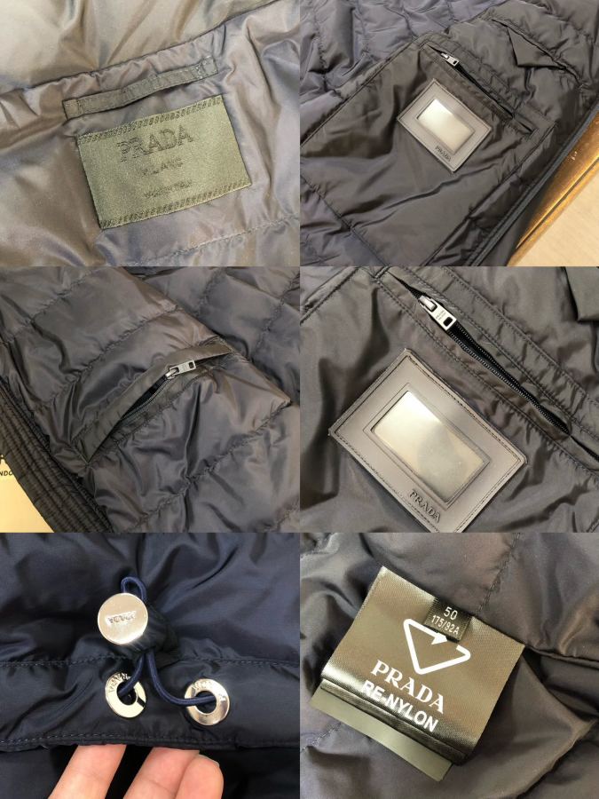 1:1 Replica Prada down jacket PRADA 25 re-nylon 95 — 1:1 Replica — photo 8
