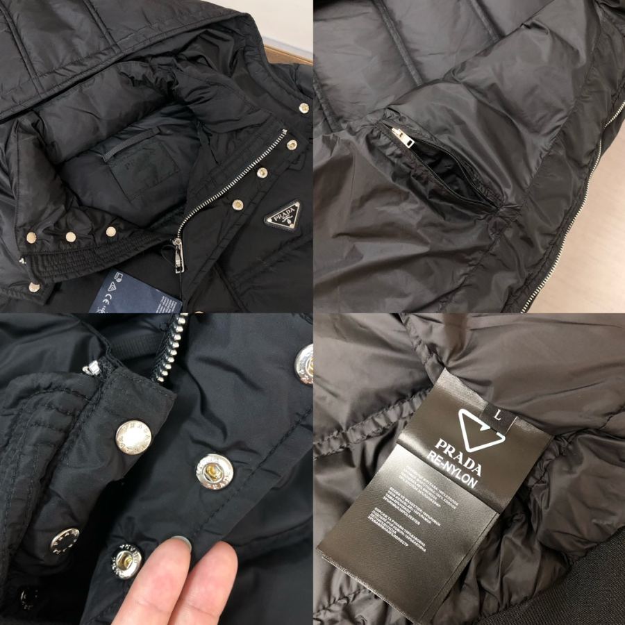 1:1 Replica Prada down jacket, New on the shelves — Premium Replica — photo 8