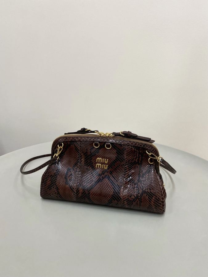 1:1 Replica Miu bag Brown medium size, third batch pre-ordered — 1:1 Replica — photo 2