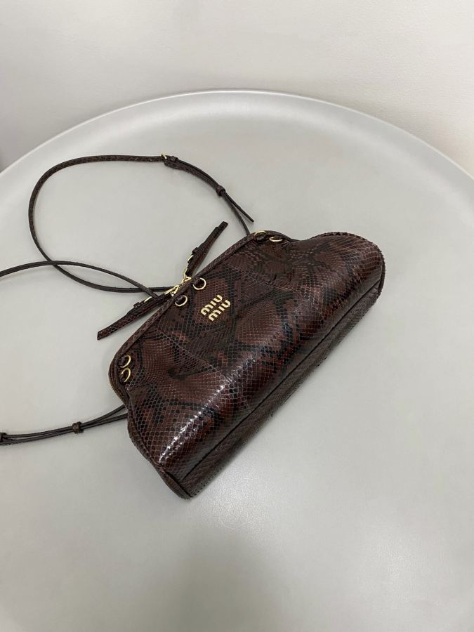 1:1 Replica Miu bag Brown medium size, third batch pre-ordered — 1:1 Replica — photo 4