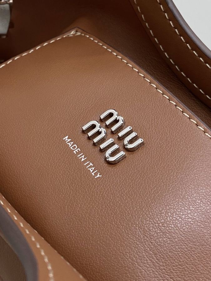 1:1 Replica Miu bag Cognac color — Premium Replica — photo 8