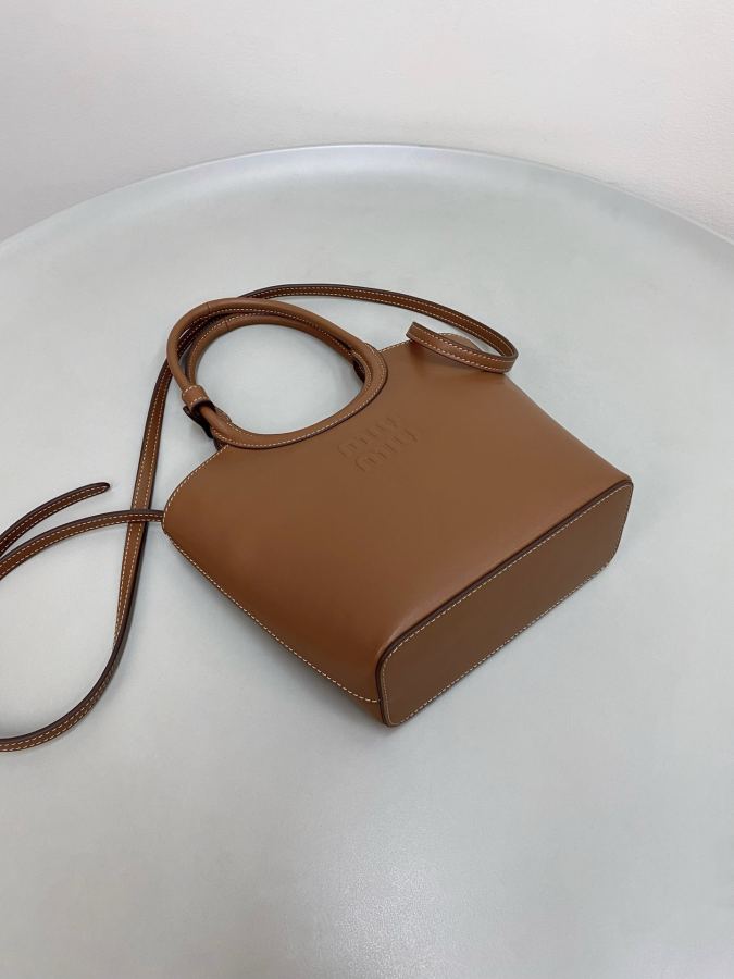 1:1 Replica Miu bag Cognac color — Premium Replica — photo 4