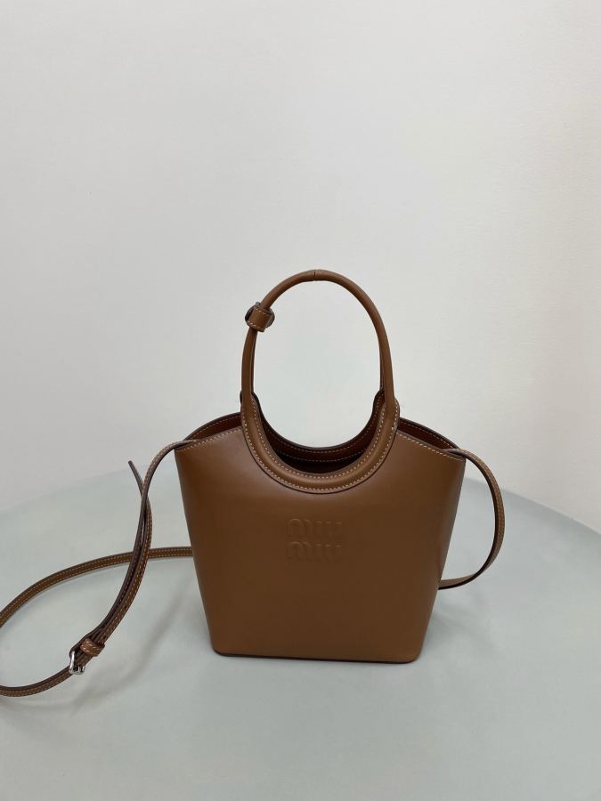 1:1 Replica Miu bag Cognac color — Premium Replica — photo 2