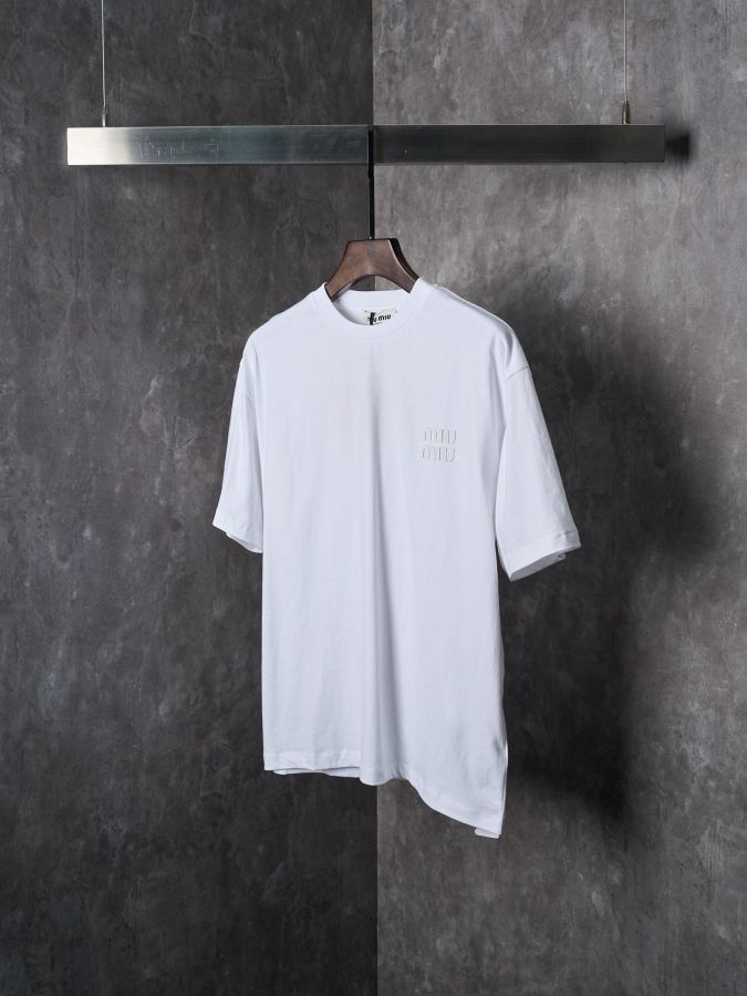 1:1 Replica MIUMIU men MIU/ LOGO T — AAA Quality Replica — photo 3