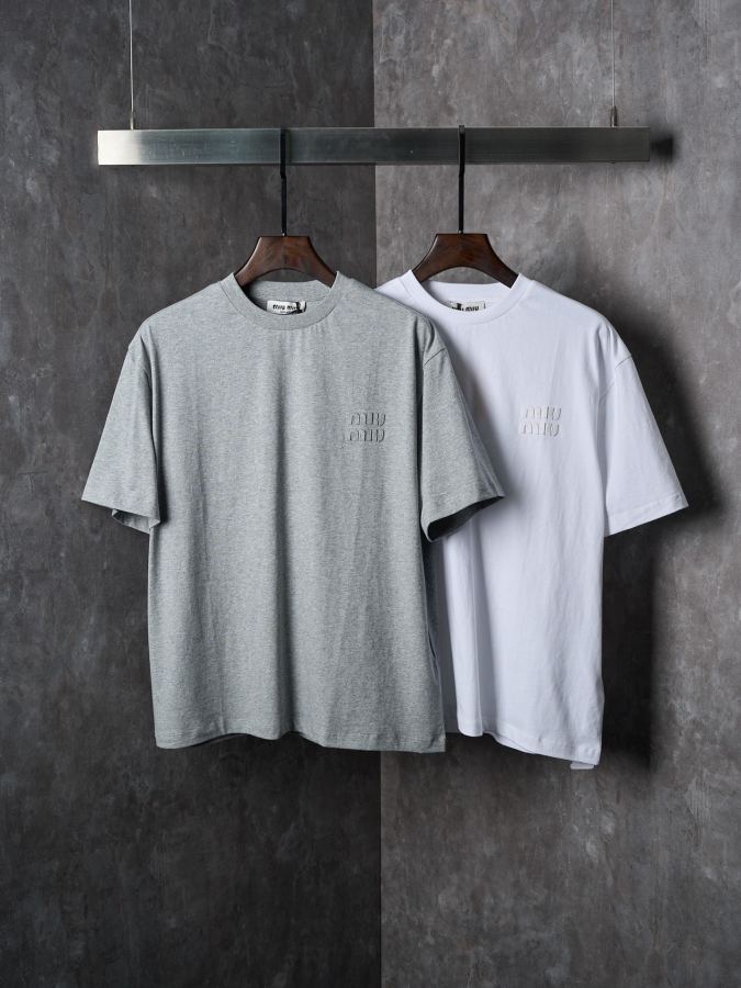1:1 Replica MIUMIU men MIU/ LOGO T — AAA Quality Replica — photo 9