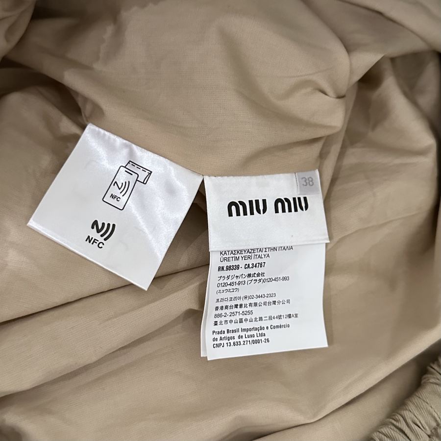 1:1 Replica MIUMIU men Miu embroidered buttoned jacket — Premium Replica — photo 9