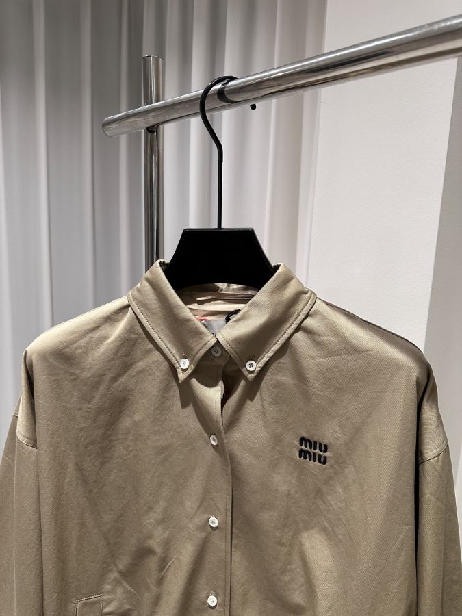 1:1 Replica MIUMIU men Miu embroidered buttoned jacket — Premium Replica — photo 4