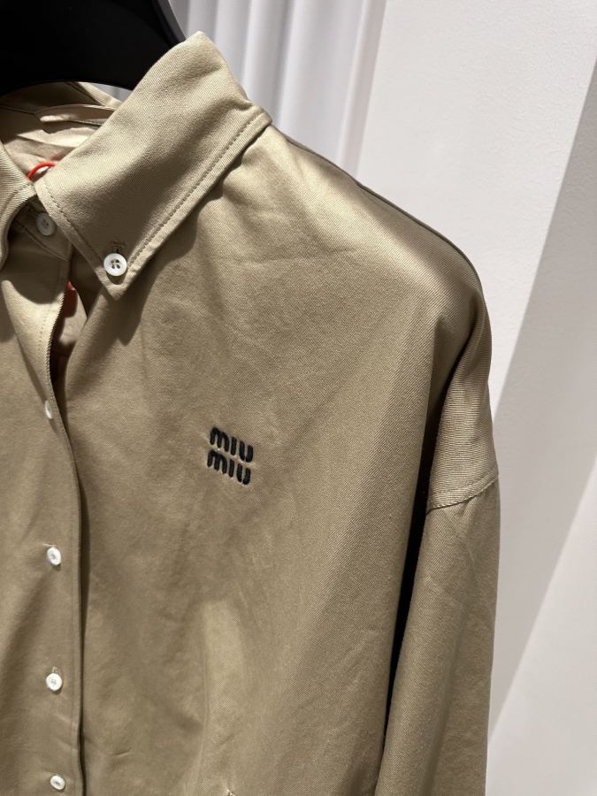 1:1 Replica MIUMIU men Miu embroidered buttoned jacket — Premium Replica — photo 5