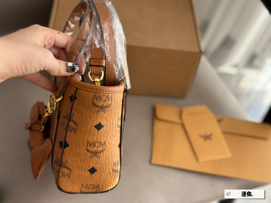 1:1 Replica MCM bag With box (mini) — Premium Replica — photo 3