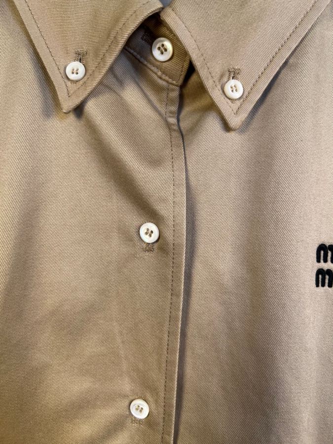 1:1 Replica MIUMIU men Miu embroidered buttoned jacket — Premium Replica — photo 3
