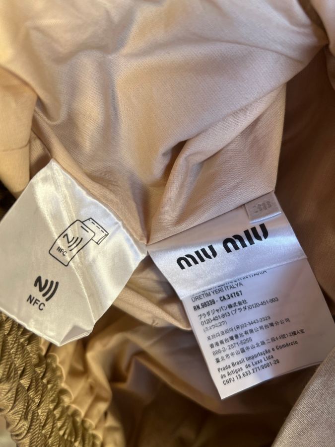 1:1 Replica MIUMIU men Miu embroidered buttoned jacket — Premium Replica — photo 6
