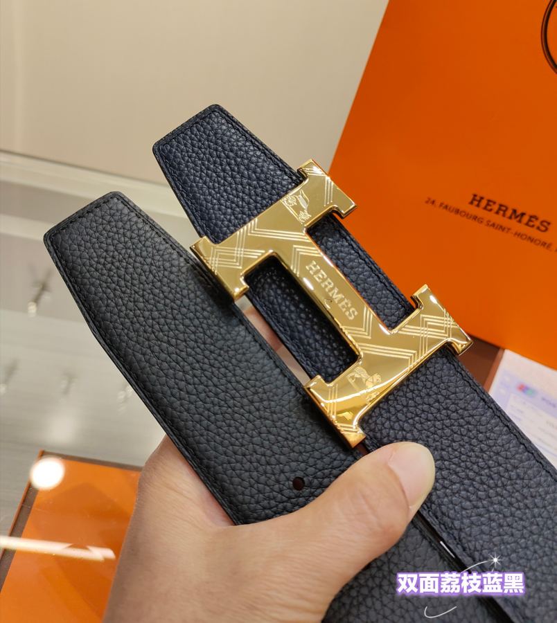 1:1 Replica HERMES belt Hermes 38mm — Premium Replica — photo 4