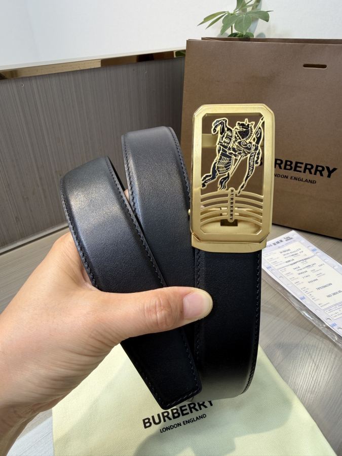1:1 Replica BURBERRY belt Men'sautomatic - 34 MM — Premium Replica — photo 3