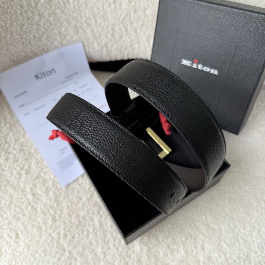 1:1 Replica KITON belt Kiton 3.5 BC LP — AAA Quality Replica — photo 6