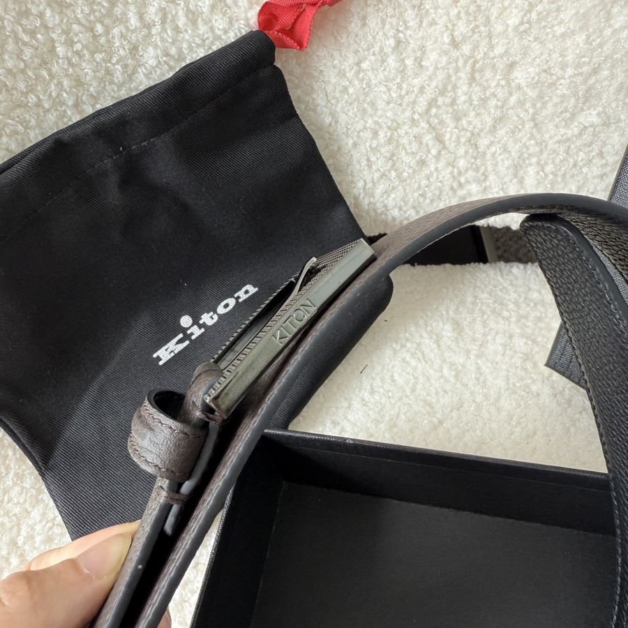 1:1 Replica KITON belt Kiton 3.5 BC LP — AAA Quality Replica — photo 2