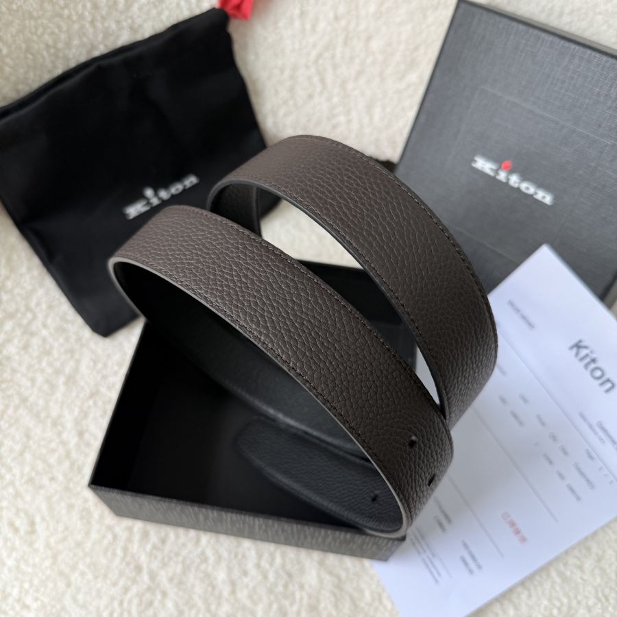 1:1 Replica KITON belt Kiton 3.5 BC LP — AAA Quality Replica — photo 5