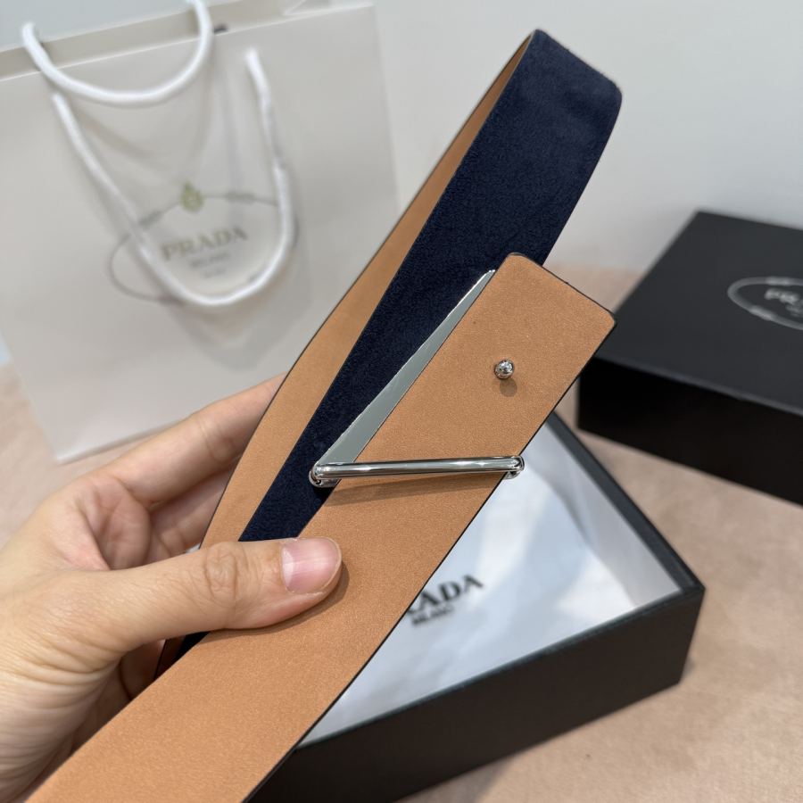 1:1 Replica Prada belt PRADA 3.4cm — Premium Replica — photo 5