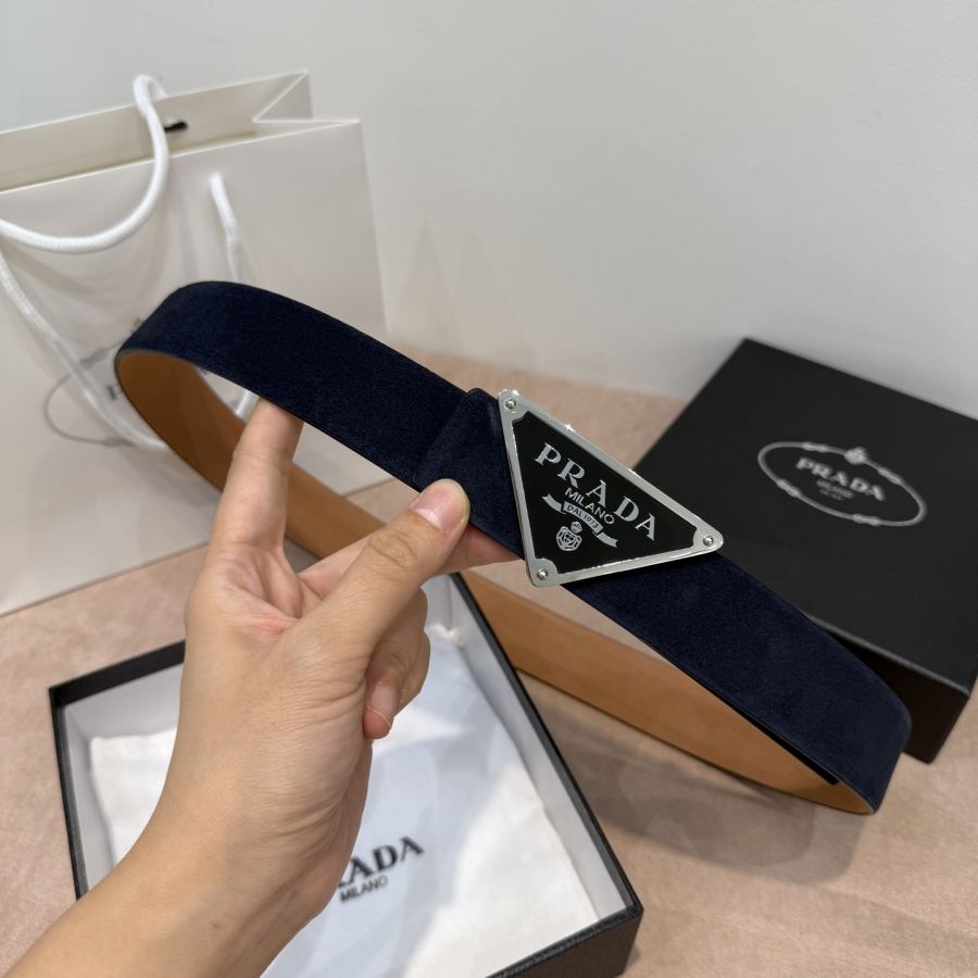 1:1 Replica Prada belt PRADA 3.4cm — Premium Replica — photo 6