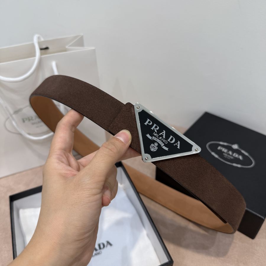 1:1 Replica Prada belt PRADA 3.4cm — Premium Replica — photo 4