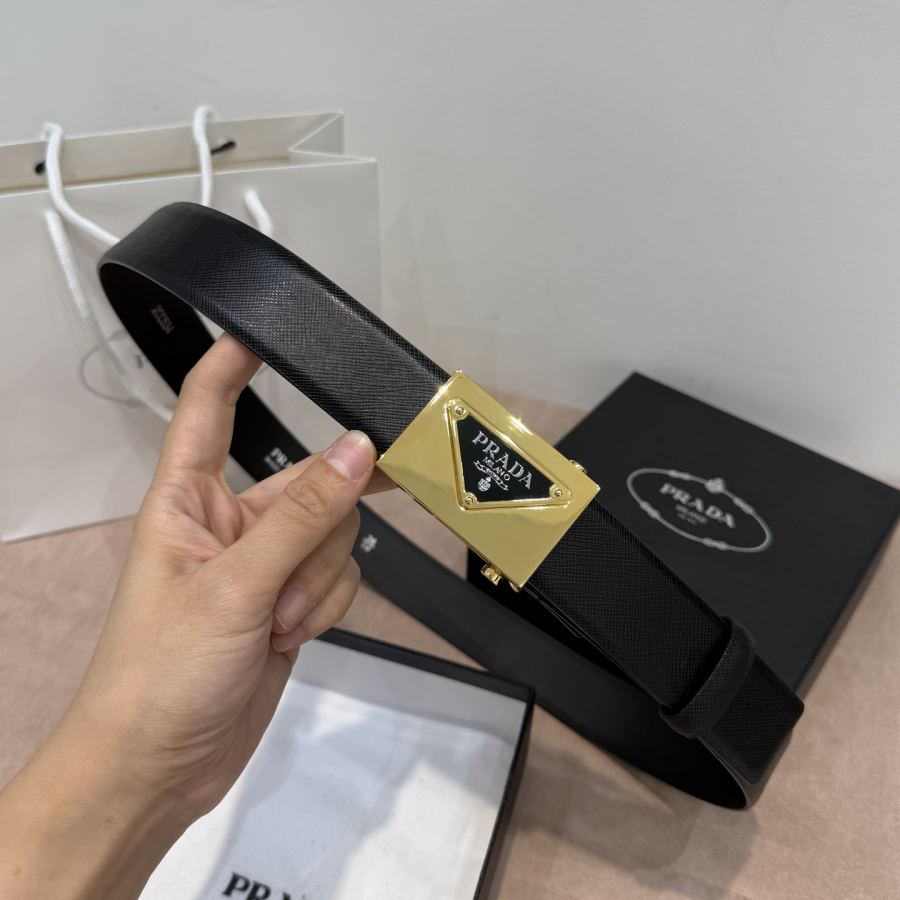 1:1 Replica Prada belt PRADAPRADA 3 4cm — 1:1 Replica — photo 5
