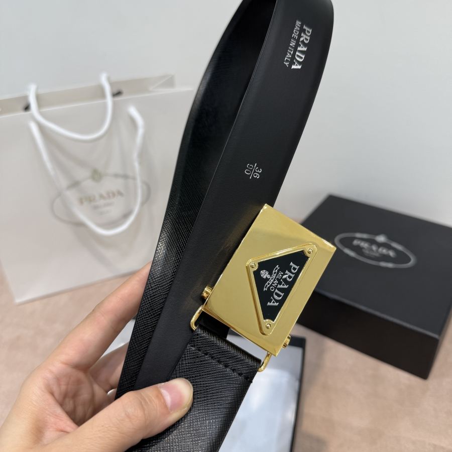 1:1 Replica Prada belt PRADAPRADA 3 4cm — 1:1 Replica — photo 6