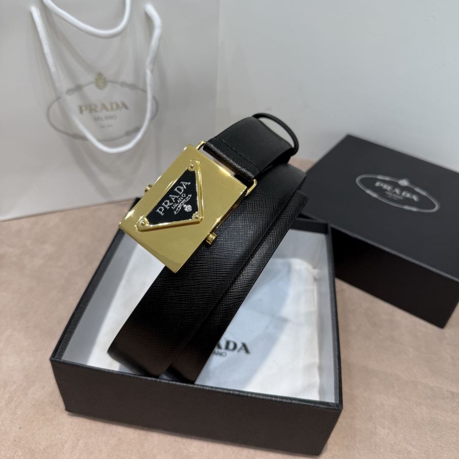 1:1 Replica Prada belt PRADAPRADA 3 4cm — 1:1 Replica — photo 2