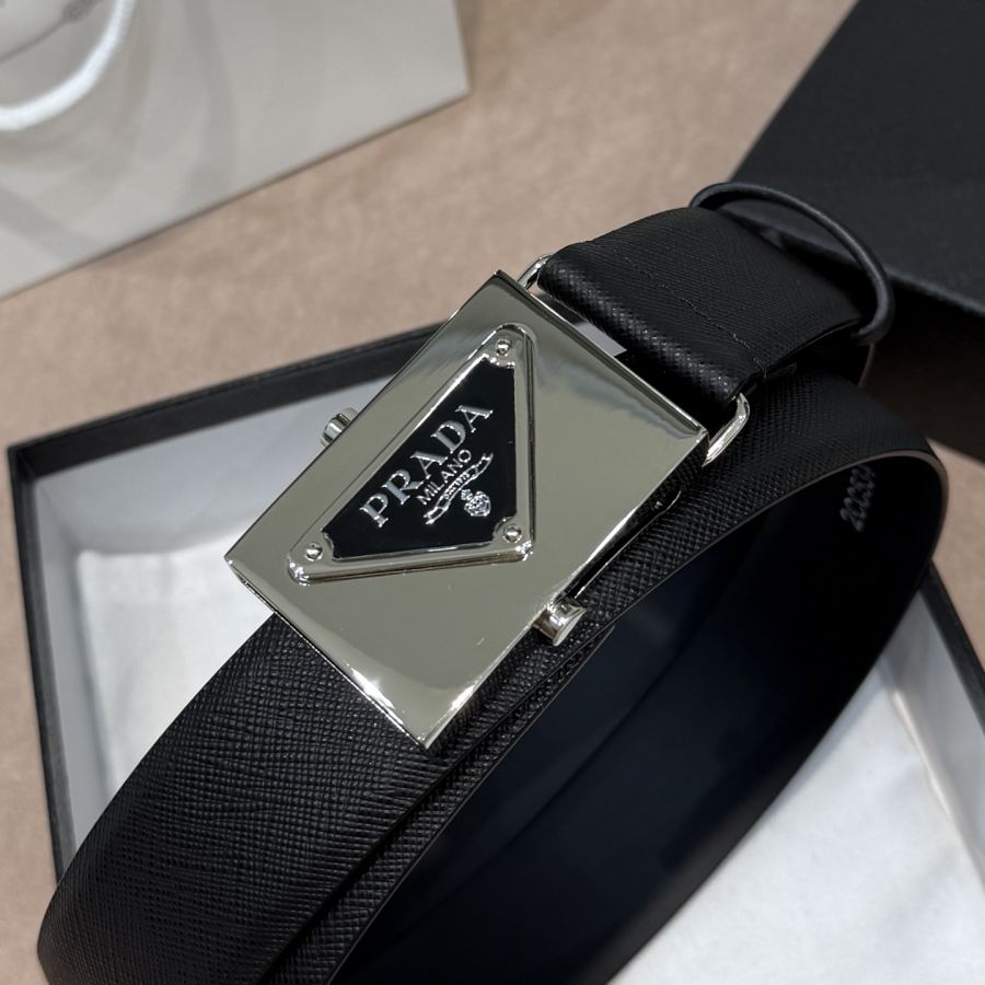 1:1 Replica Prada belt PRADA 3.4cm — AAA Quality Replica — photo 3
