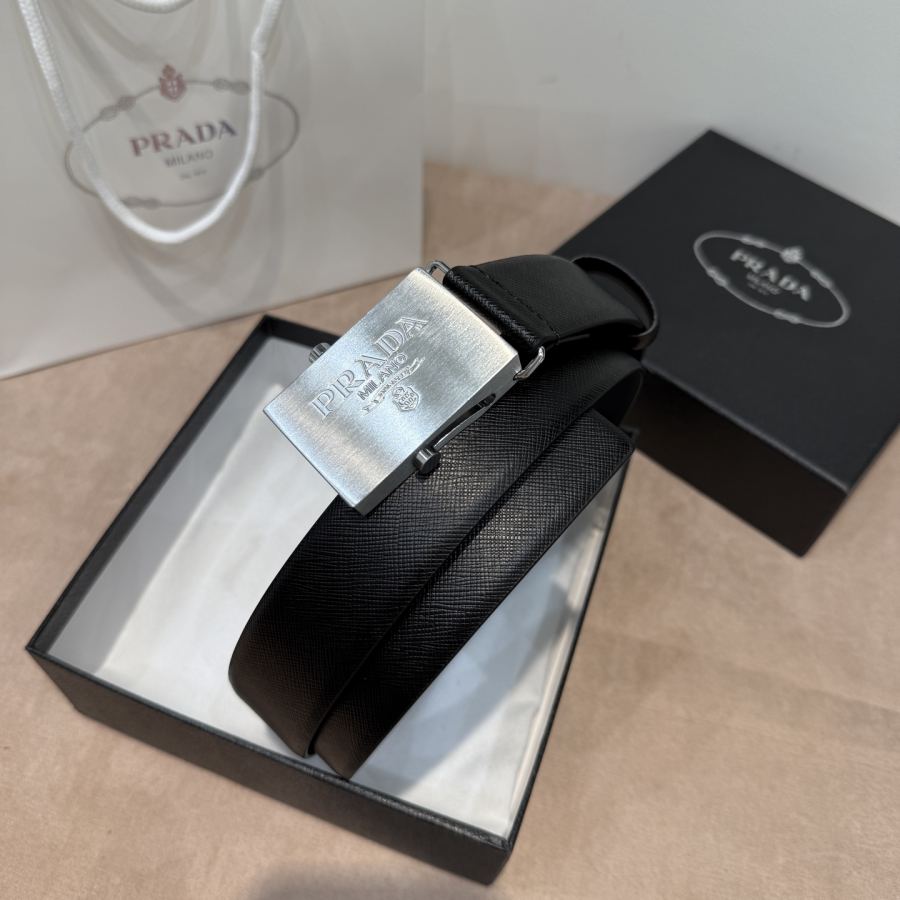 1:1 Replica Prada belt PRADA 3.4cm — AAA Quality Replica