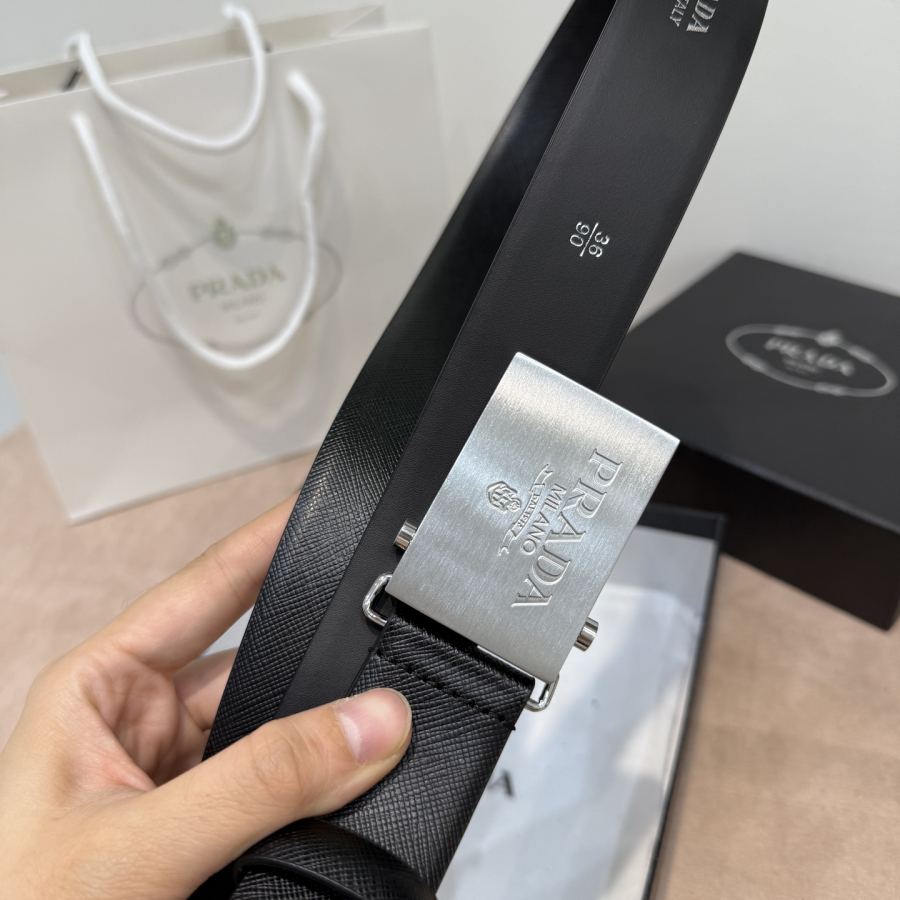 1:1 Replica Prada belt PRADA 3.4cm — AAA Quality Replica — photo 5