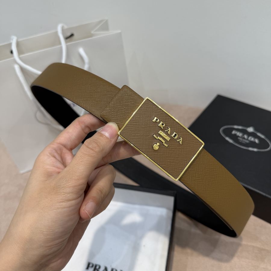 1:1 Replica Prada belt PRADA 3.4cm — Premium Replica — photo 3