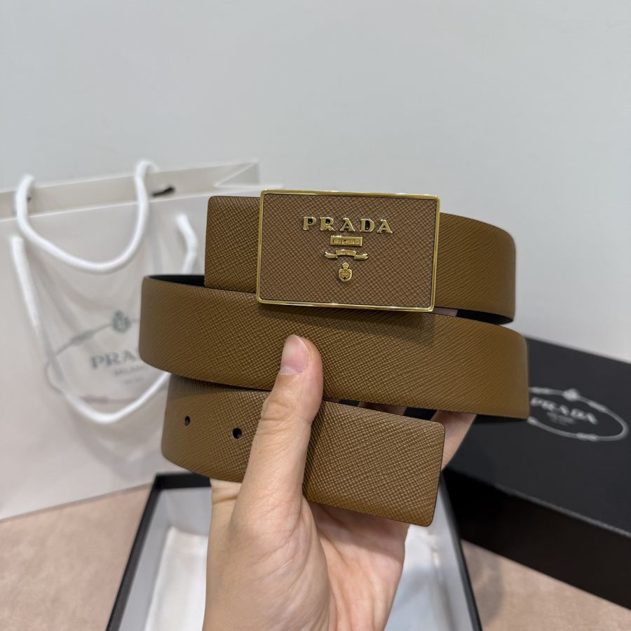 1:1 Replica Prada belt PRADA 3.4cm — Premium Replica — photo 2